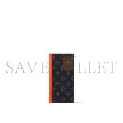 LOUIS VUITTON BRAZZA WALLET MONOGRAM ECLIPSE M25846 (19*10*2cm) LOUIS VUITTON BRAZZA WALLET MONOGRAM ECLIPSE M25846 (19*10*2cm)